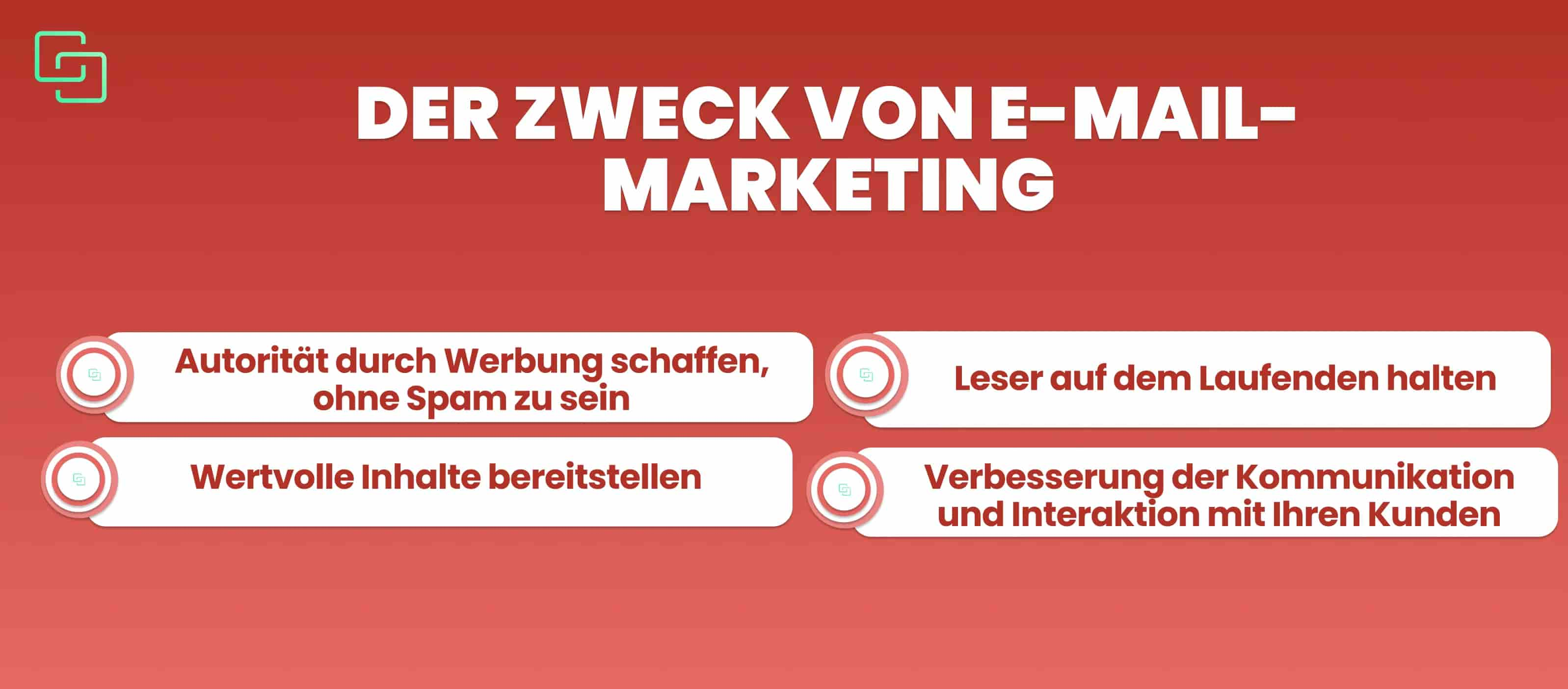 Der Zweck von E-Mail-Marketing