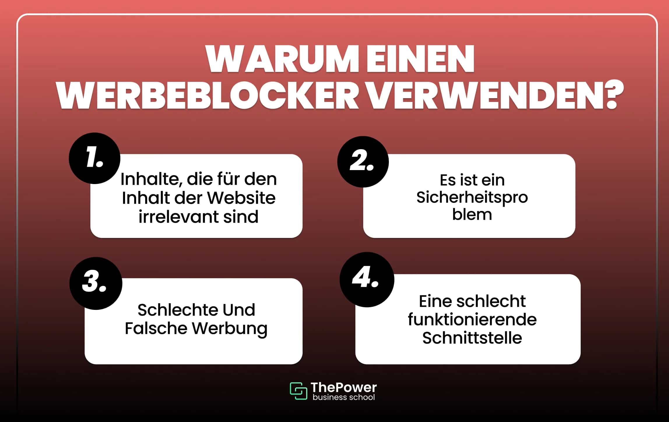 Warum einen Werbeblocker