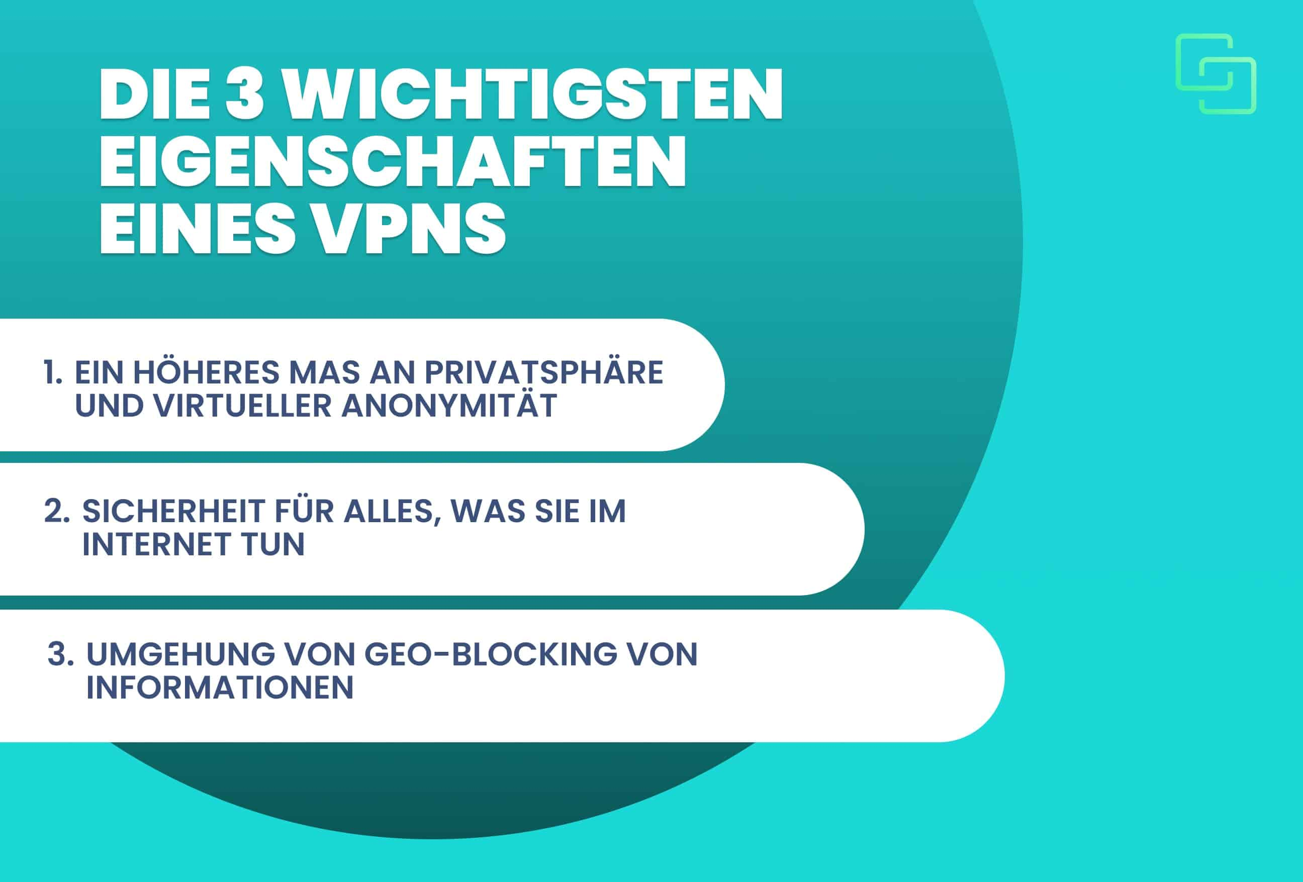 Eigenschaften eines VPN