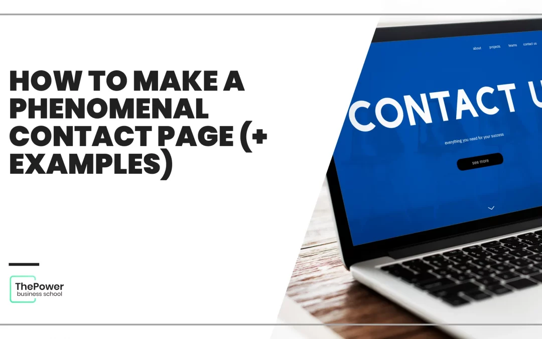 How to make a phenomenal contact page (+ examples)