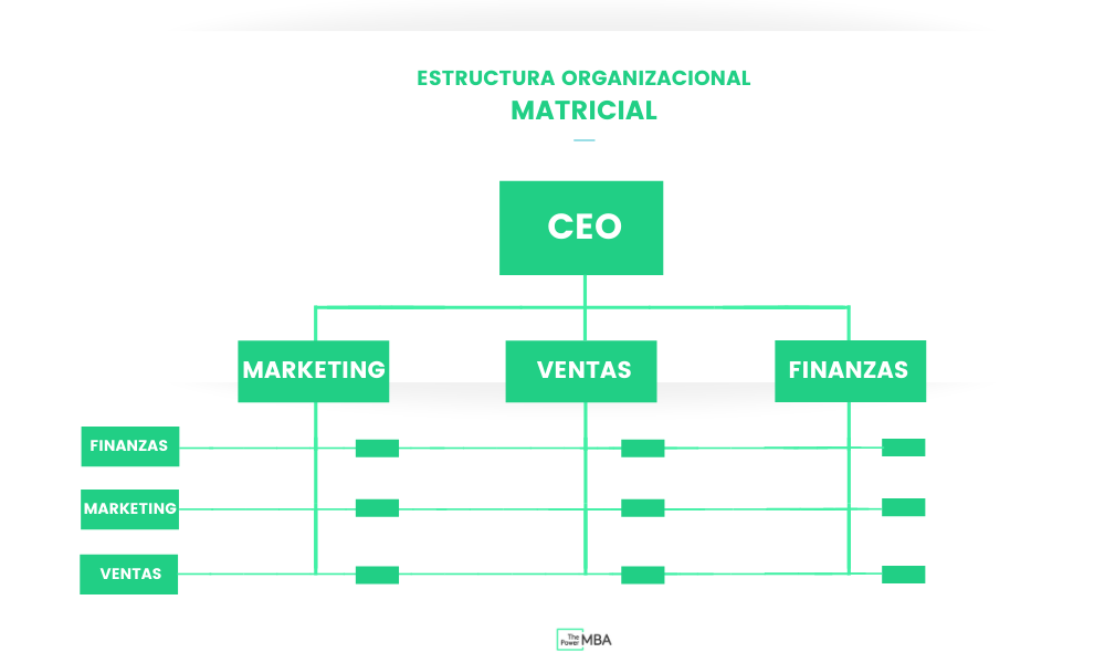 Los diferentes tipos de estructuras organizativas de una empresa